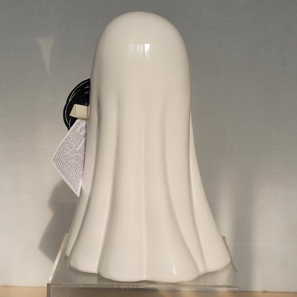 Martha Stewart Halloween Decor LED Lights Up White Ceramic Spooky Ghost 8.75 in - Picture 2 of 15